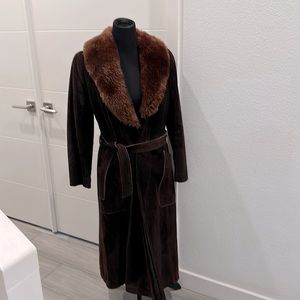 Vintage suede coat. One of a kind!